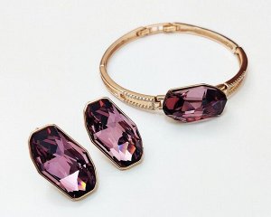 Комплект с кристаллами Swarovski