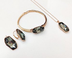 Комплект с кристаллами Swarovski