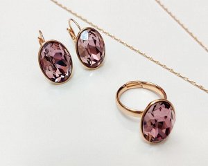 Комплект с кристаллами Swarovski