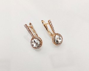 Серьги с кристаллами Swarovski