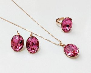 Комплект с кристаллами Swarovski