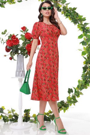 Платье DStrend П-3807-0027-01 красный