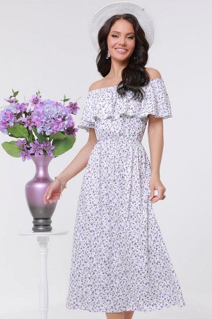 Платье DStrend П-3784-0029-01 белый