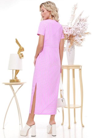 Платье DStrend П-3774 сиренево-розовый
