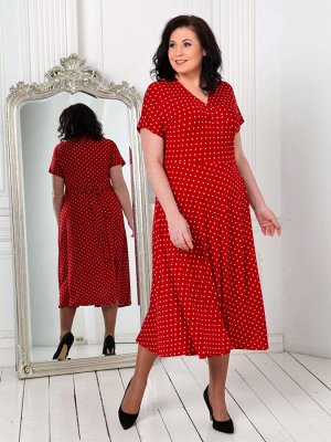 Платье DizzyWay 23205 красный