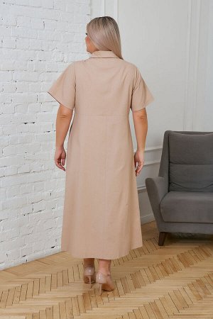 Платье Luxury Moda 1312 бежевый