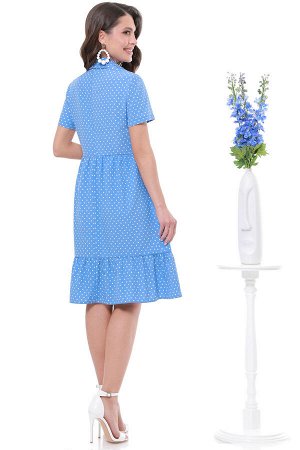Платье DStrend П-3932-0212-04 голубой