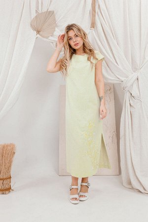 Платье AMORI  9685 желный лимон