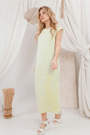 Платье AMORI  9685 желный лимон
