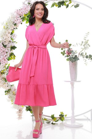 Платье DStrend П-3896-0125-01 ярко-розовый