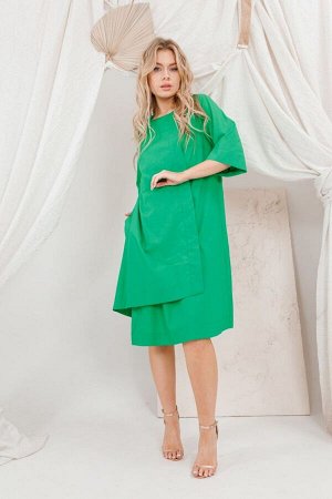 Платье AMORI  9698 яркя зелень