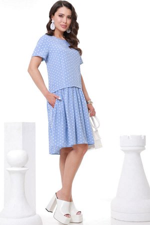 Платье DStrend П-3798-0063 голубой