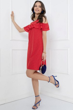 Платье Bellovera 17П5218 красный