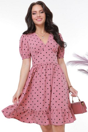 Платье DStrend П-3841-0046-01 сиренево-розовый
