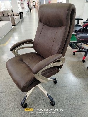Кресло компьютерное CYE70 ткань коричневый