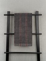 Полотенце велюровое Arya Aiden 70x140 Антрацит