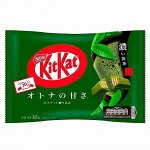 Японский Kit Kat mini с зеленым чаем Матча / КитКат Мини / KitKat Mini Matcha 148 гр Японские сладости