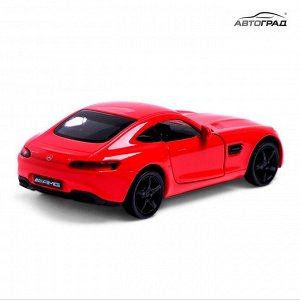 Машина металлическая MERCEDES-AMG GT S, 1:32, открываются двери, инерция, цвет красный
