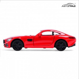 Машина металлическая MERCEDES-AMG GT S, 1:32, открываются двери, инерция, цвет красный