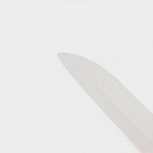 Нож кухонный керамический Доляна «Керамик», лезвие 7,5 см, цвет МИКС