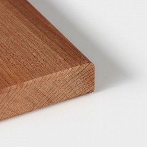 Доска разделочная деревянная Magistro, 40x20x2.2 см, цельный массив бука