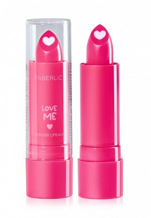 Faberlic Бальзам-уход для губ с маслами миндаля и камелии Love Me Tender Lip Balm, тон «Это любовь»
