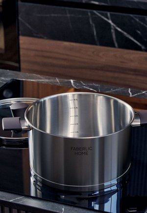 Кастрюля из нержавеющей стали 5,8 л Faberlic Home