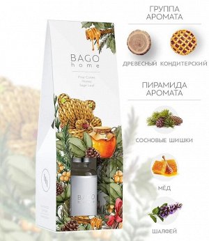 Ароматический диффузор Шишки в меду 30 мл, BGA0107