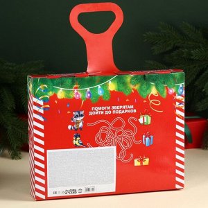 Подарочный набор «Новогодняя почта»: ледянка,конфеты 500 г.