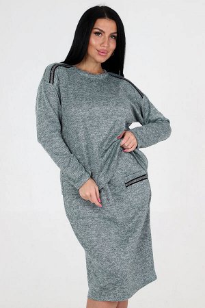 Костюм Варианты расцветки: голубой, зеленый
Ткань: ангора, Состав: 100% полиэстер
Женский классический костюм с юбкой: стильное сочетание комфорта и элегантности. Туника со спущенным рукавом - модное 