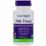 Natrol, Расторопша, 525 мг, 60 капсул