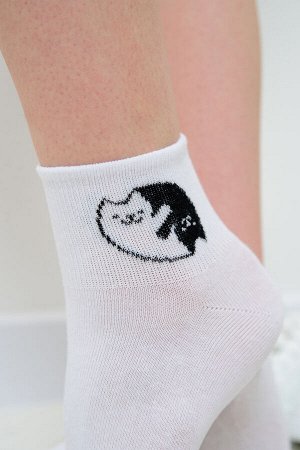 Носки Люблю котиков женские 3 пары