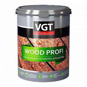 Силиконовая пропитка VGT/ВГТ WOOD PROFI Premium, бесцветный, 0,9 кг