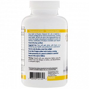 Nordic Naturals, ProOmega-D, Lemon flavor, 1250 mg, 120 Soft gels