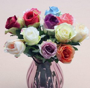 Цветок искусственный роза И1