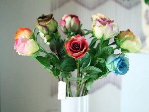 Цветок искусственный роза И2