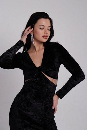 Martichelli Мини-платье вечернее чёрное