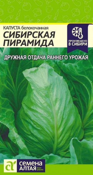 Капуста Сибирская Пирамида/Сем Алт/цп 0,5 гр.