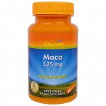 Thompson, Мака, 525 мг, 60 капсул