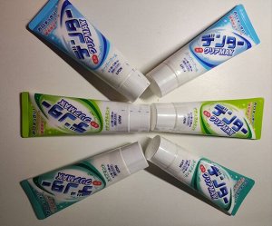 Зубная паста "Dentor Clear MAX Natural Mint" для защиты от кариеса с микропудрой, натуральная мята (туба) 140г /60