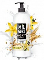Жидкое мыло MILGURT ванильный йогурт со злаками 860гр.