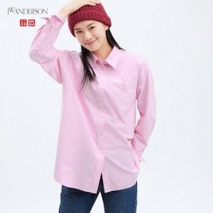 Женская рубашка, розовый