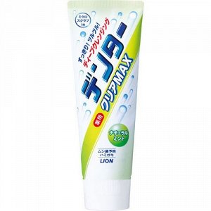 Зубная паста "Dentor Clear MAX Natural Mint" с микрогранулами для защиты от кариеса НАТУРАЛЬНАЯ МЯТА туба 140г/60