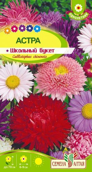 Астра Школьный букет смесь/Сем Алт/цп 0,3 гр.