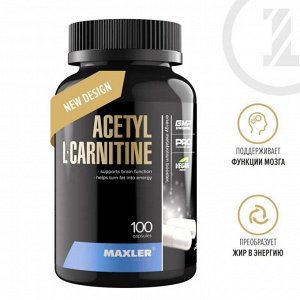 L-карнитин MAXLER Acetyl L-Carnitine 500мг - 100 капс