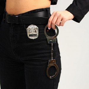 Карнавальный набор «Секс-полиция», шапка, наручники, брошь
