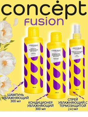 П/Н "Fusion Ultra Moist" д/волос (Шампунь  300мл.,Кондиционер 300,Спрей увл. 240мл.