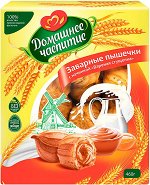 «Домашнее чаепитие», заварные пышечки с начинкой «вареная сгущенка», 460г