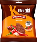 «Кириешки», гренки со вкусом «Аджика» и соусом Heinz «Сальса» жгуче-острым, 70г