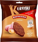 «Кириешки», гренки со вкусом «Чеснок» и соусом со вкусом сметаны «Calve», 70г